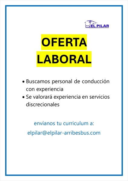 OFERTA DE TRABAJO